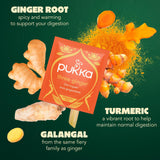 Pukka Three Ginger Tea organic herbal tea bags 20-pack (British brand)