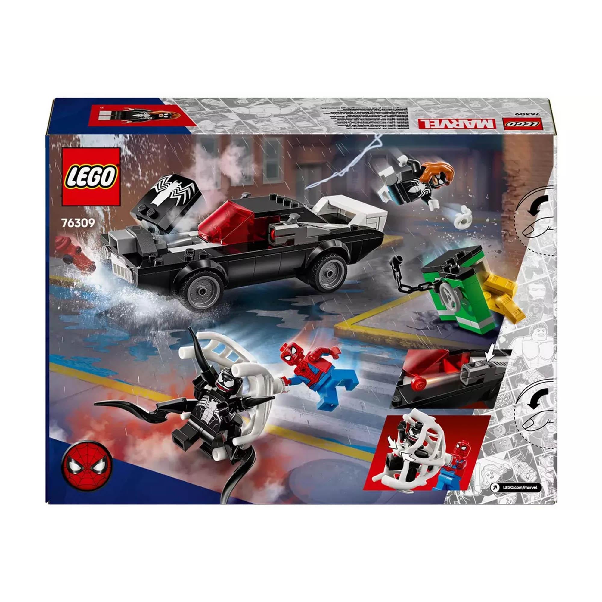 LEGO Marvel Spider-Man vs. Venom Muscle Car imported from the UK