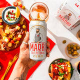 Madri Excepcional 0% alcohol-free lager cans 4x440ml - British product