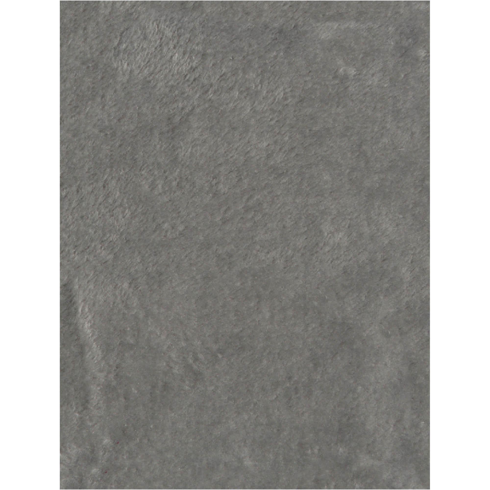 Sainsbury's fleece throw in flint grey 125x150cm (British brand)