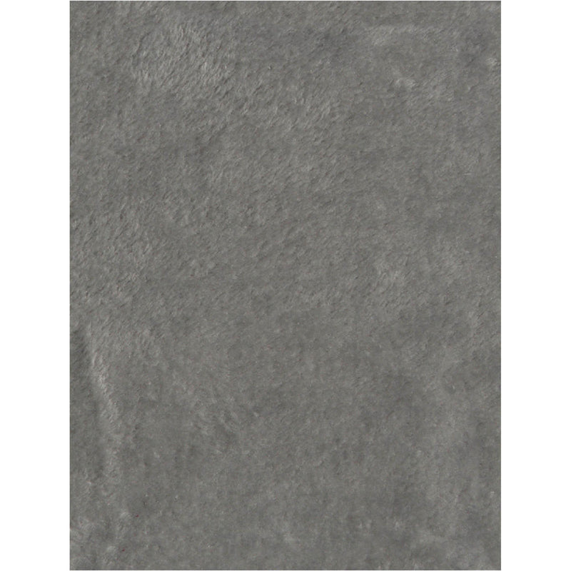 Sainsbury's fleece throw in flint grey 125x150cm (British brand)