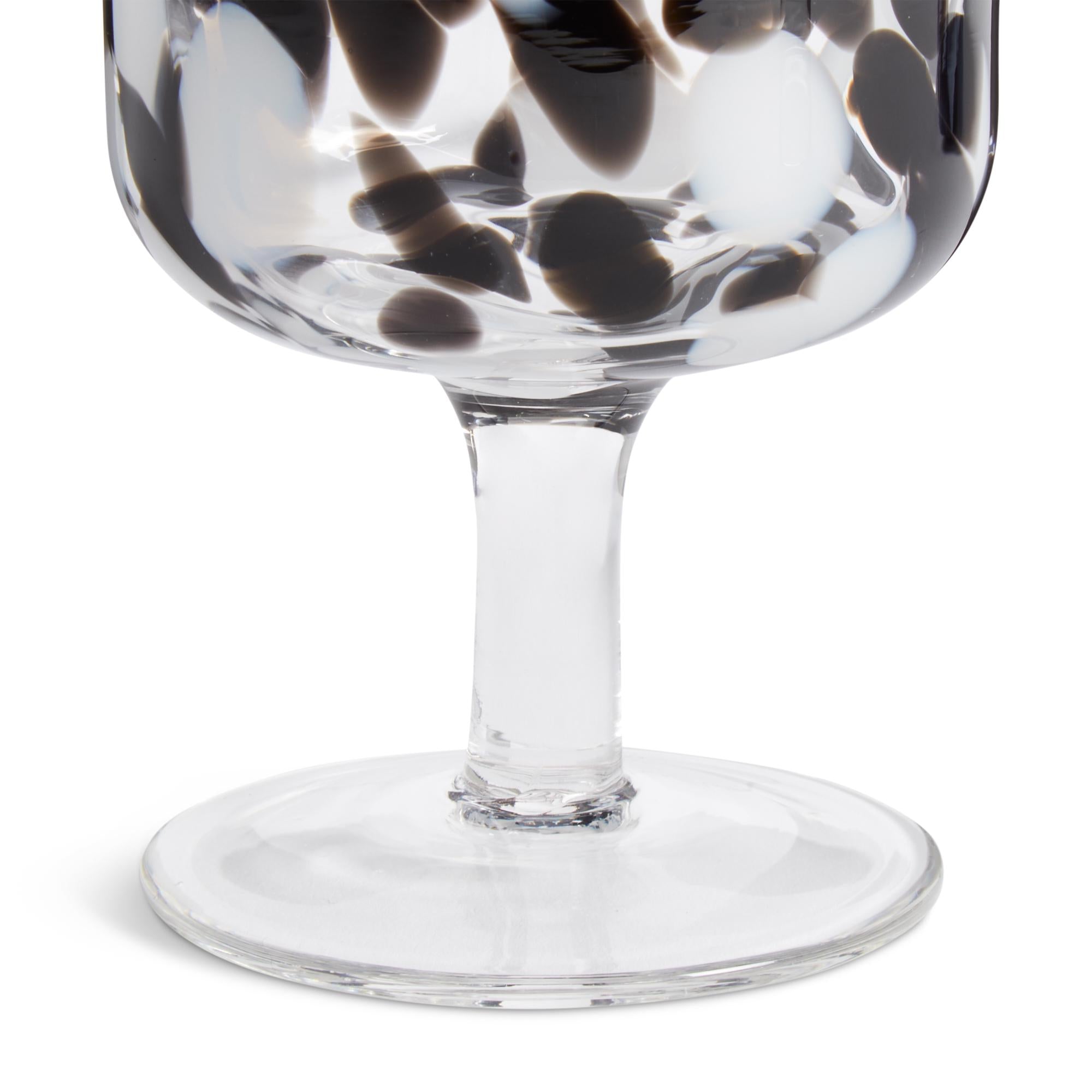 Habitat Confetti wine glass 324ml, imported from the UK