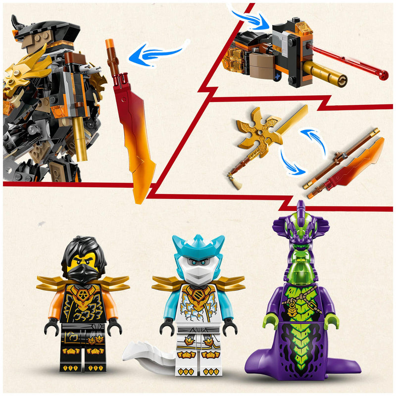 LEGO Ninjago Cole's Mission Mech building set 364 pieces, UK version