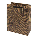 Sainsbury's Kraft large gift bag with geo design (British brand)