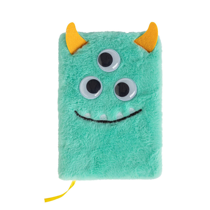 Sainsbury's Home furry monster notebook - British product