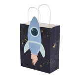 Sainsbury's Space Rocket Party Gift Bags Blue Pack of 10 (British brand)