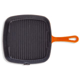 Habitat cast iron griddle pan orange 23cm, UK version