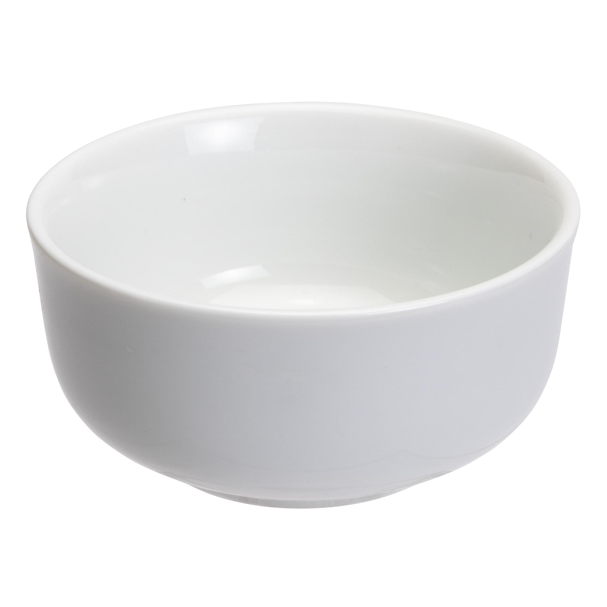Habitat Riko white porcelain dip dish for snacks and appetizers, UK version.
