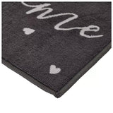 Sainsbury's Home ditsy heart doormat 57x40cm (British brand)