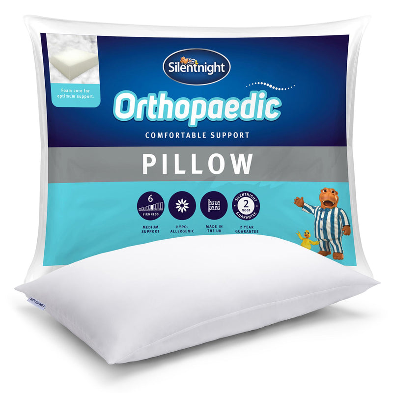 Silentnight Orthopaedic Support Pillow L74 W48cm - British product