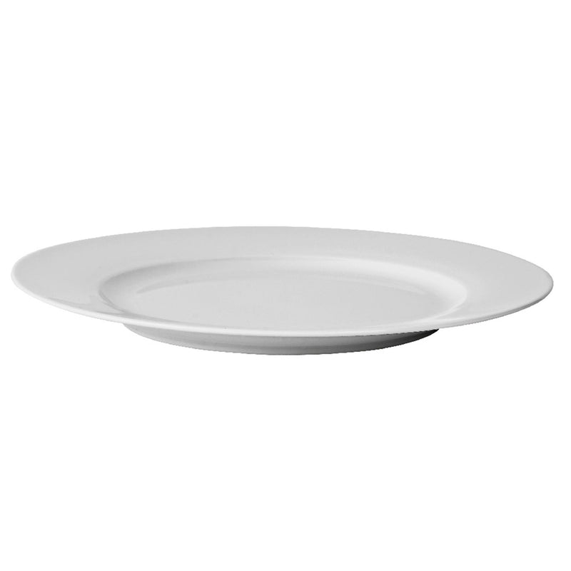 Sainsbury's Home white porcelain dinner plate 27cm (British brand)