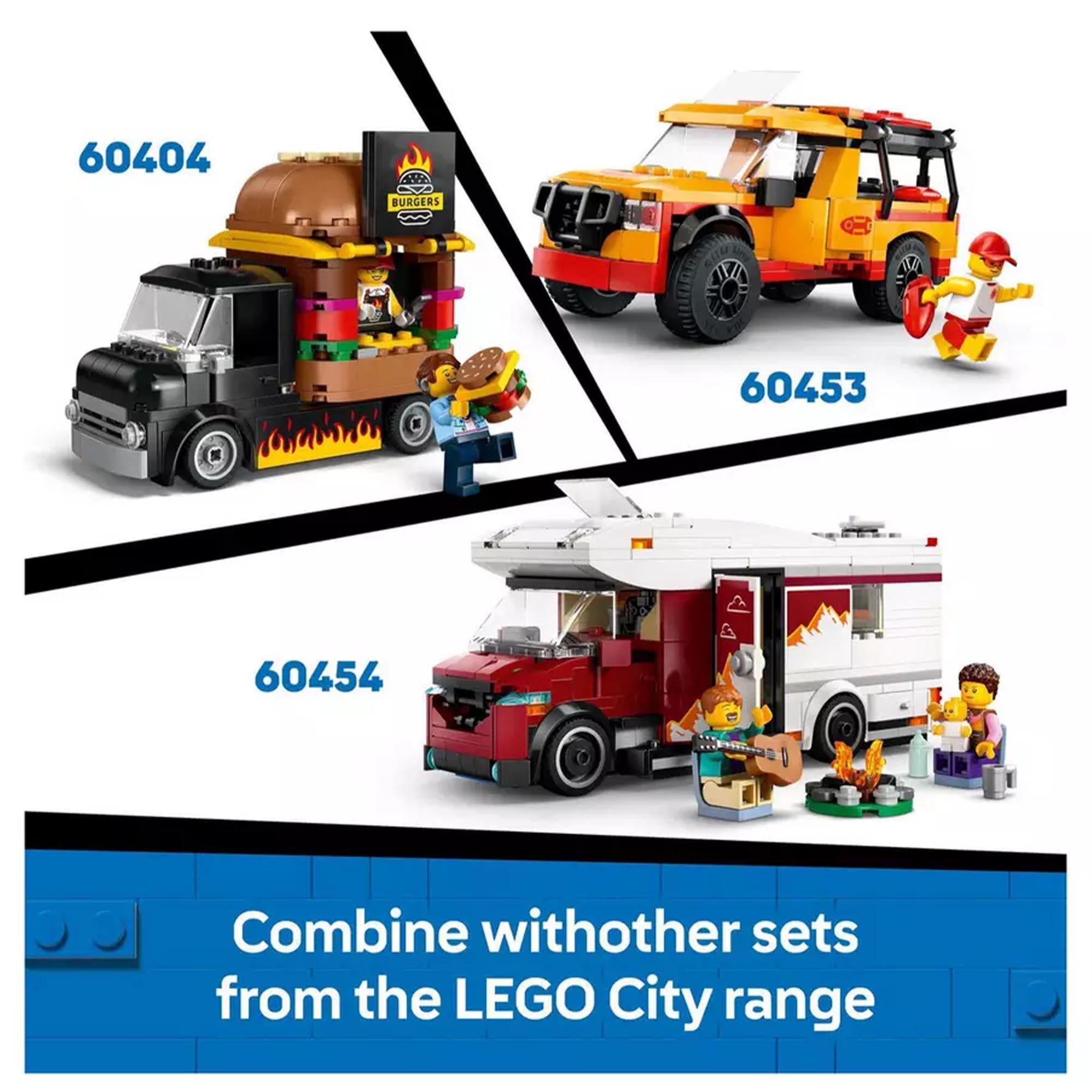 LEGO city doughnut truck 60452 set, UK version