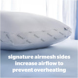 Silentnight Airmax Pillow 48x74cm, imported from the UK