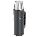 Thermos Vacuum Flask Gunmetal Grey 1.2 Litre, imported from the UK