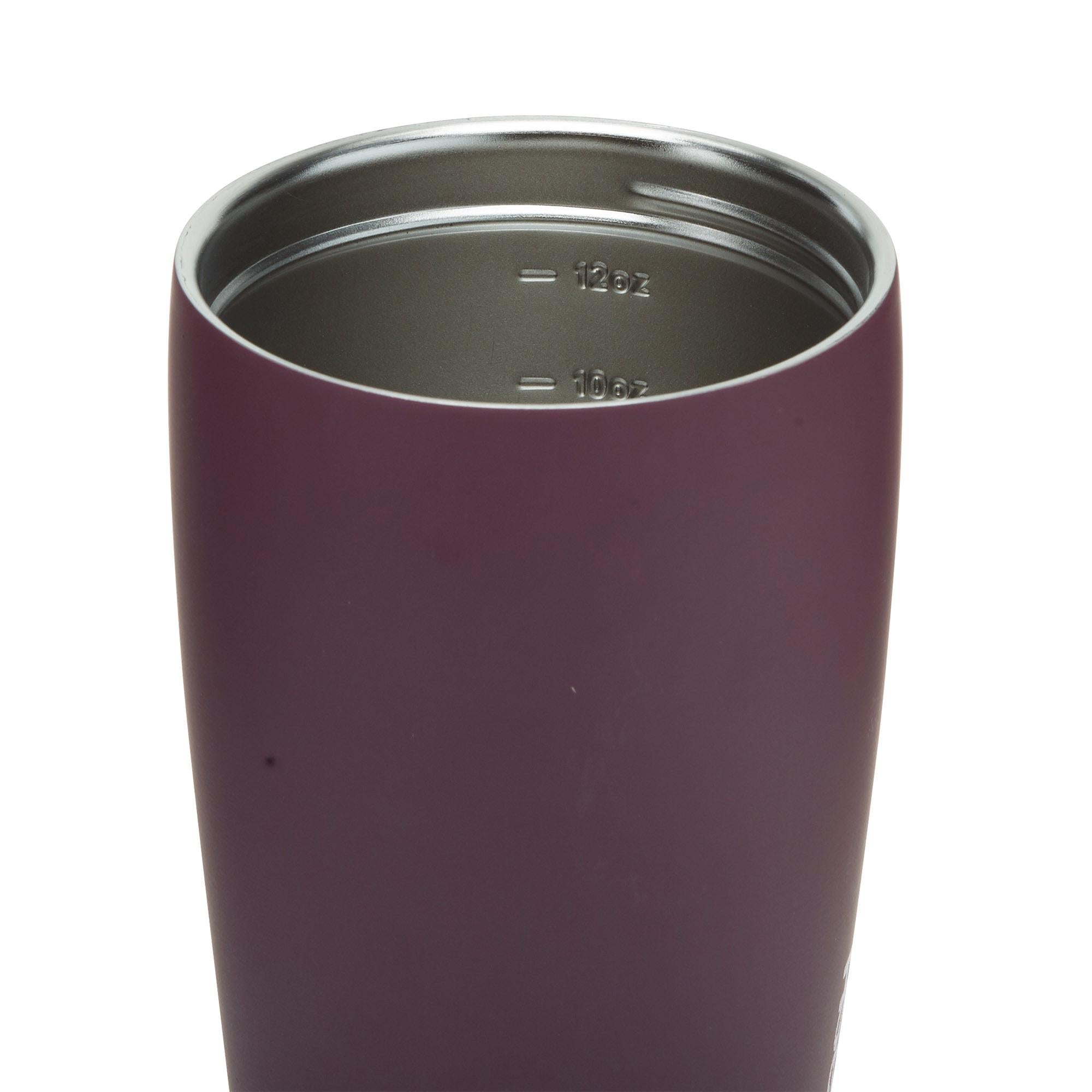 Smash Burgundy Travel Mug Stainless Steel Construction (British brand)