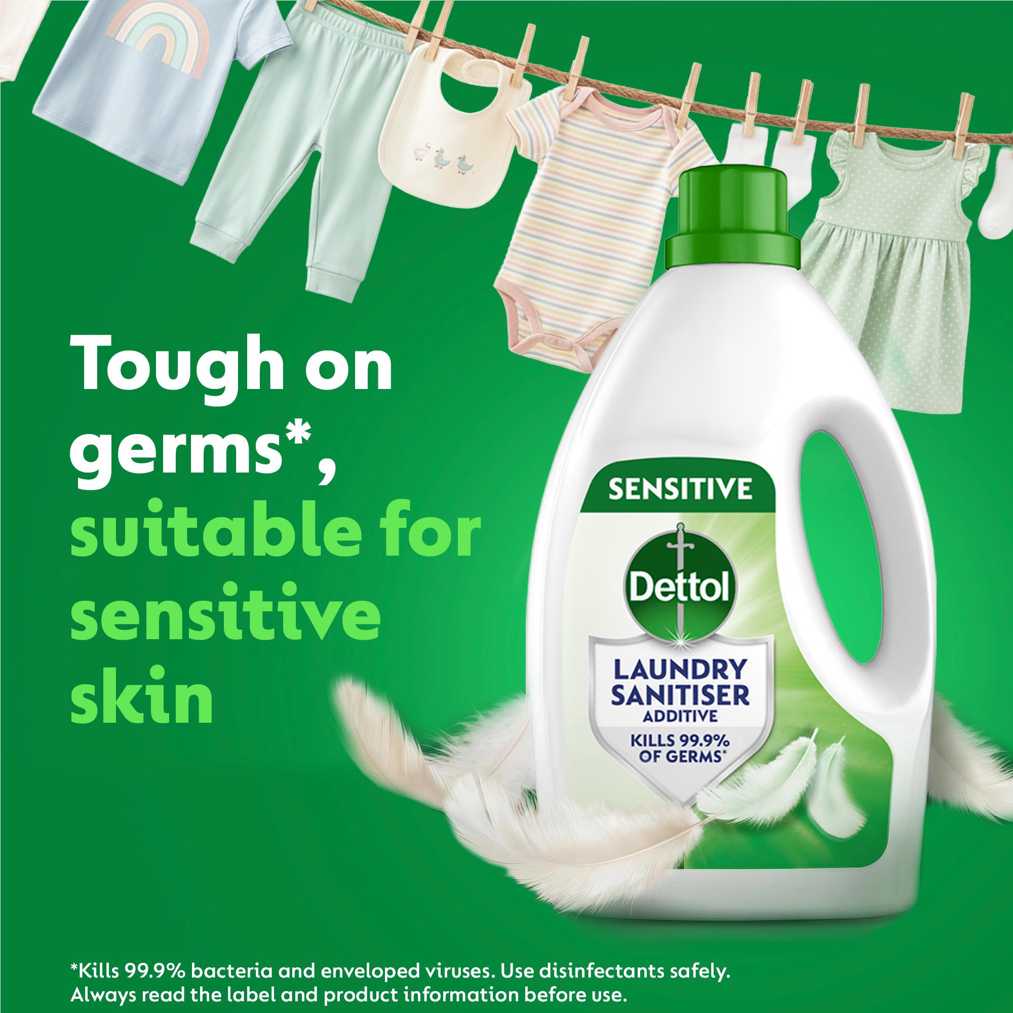 Dettol antibacterial laundry cleanser sensitive 1.5L, imported from the UK