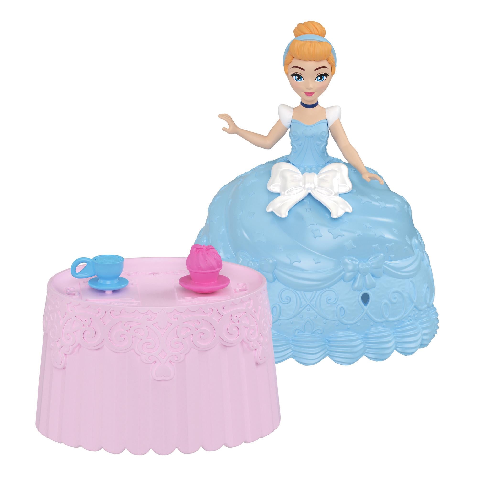 Disney Princess mystery cupcake doll with tea party accessories - British product