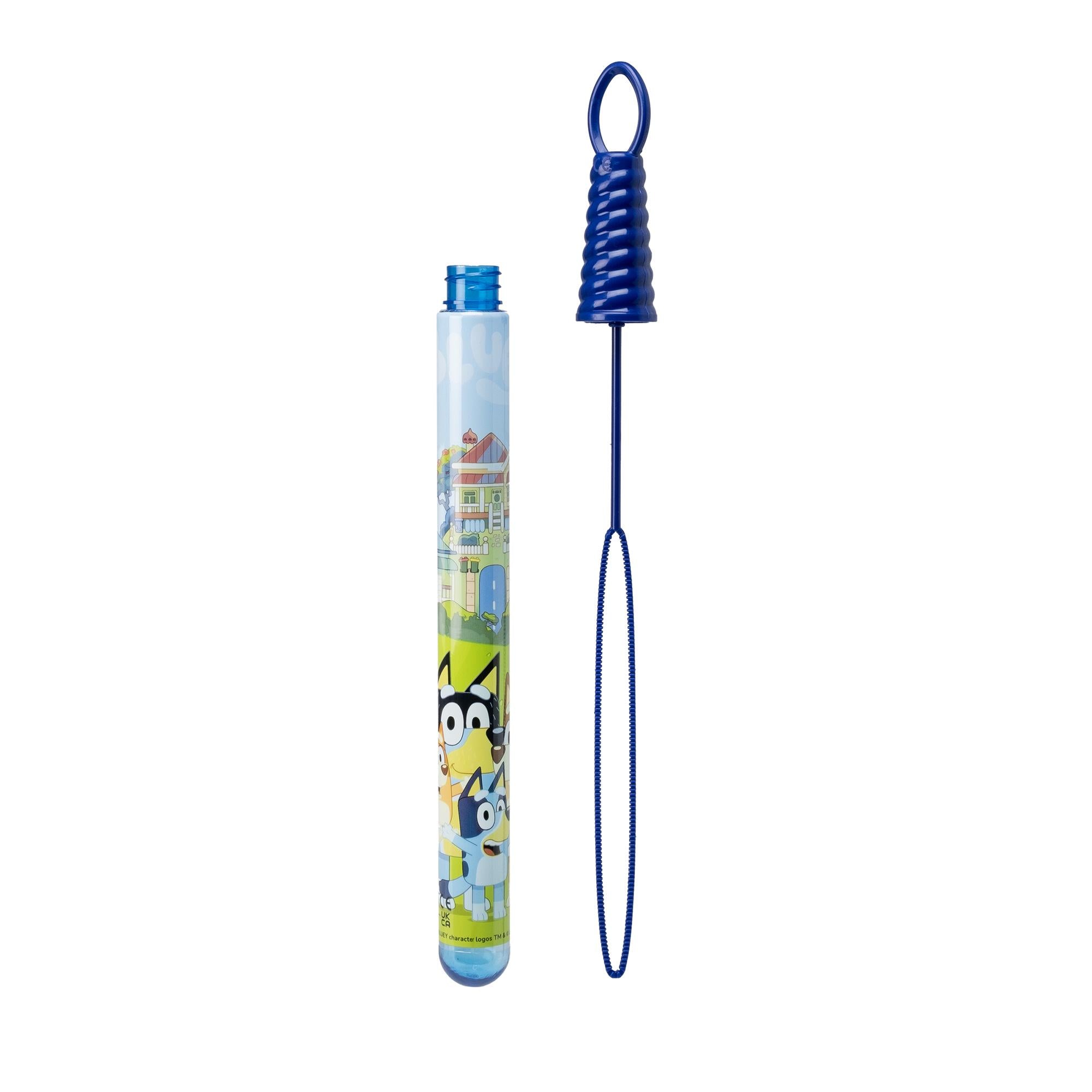 Bubblz bubble wand Bluey or Peppa, imported from the UK