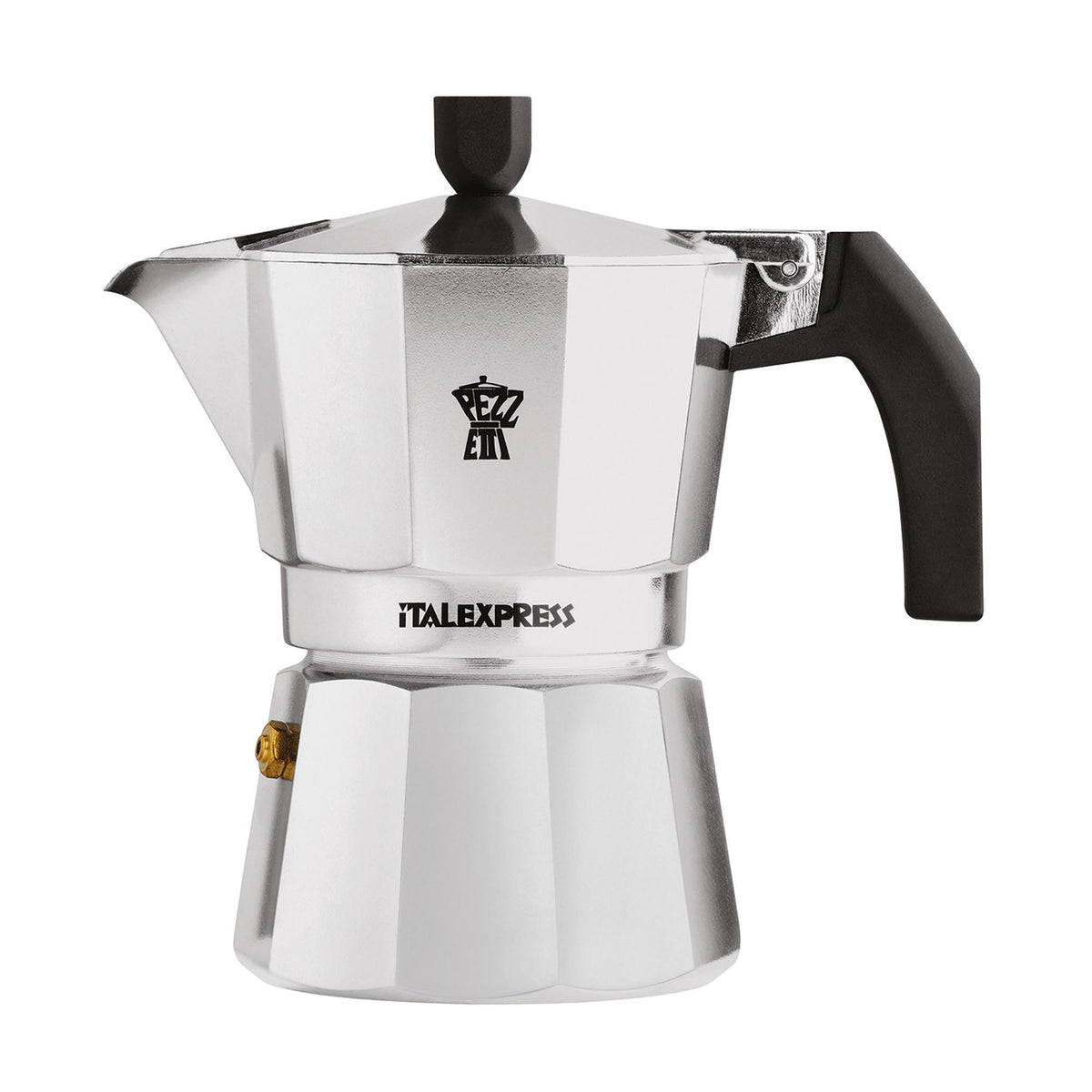 Pezzetti Italexpress aluminium coffee maker 3 cups, imported from the UK