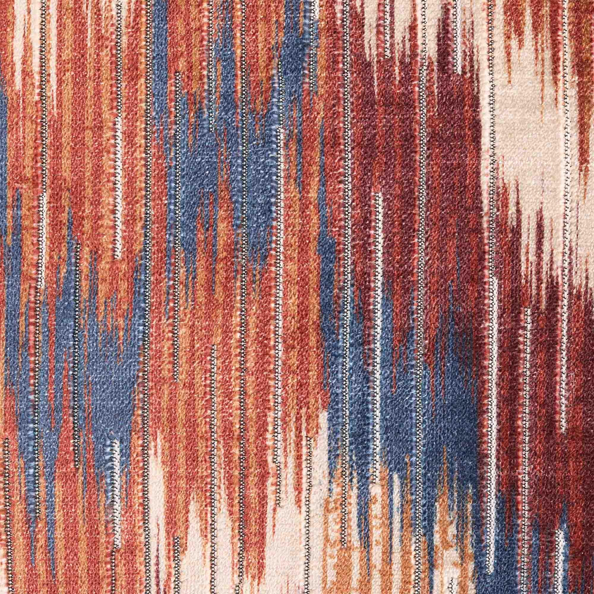 Habitat Ikat velvet jacquard cushion 43x43, UK version