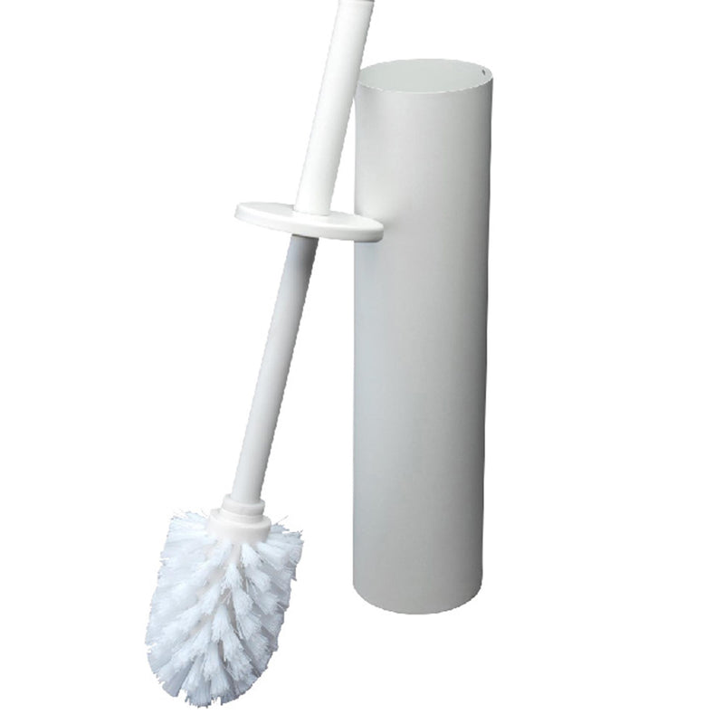 Habitat matte white slimline toilet brush (British brand)