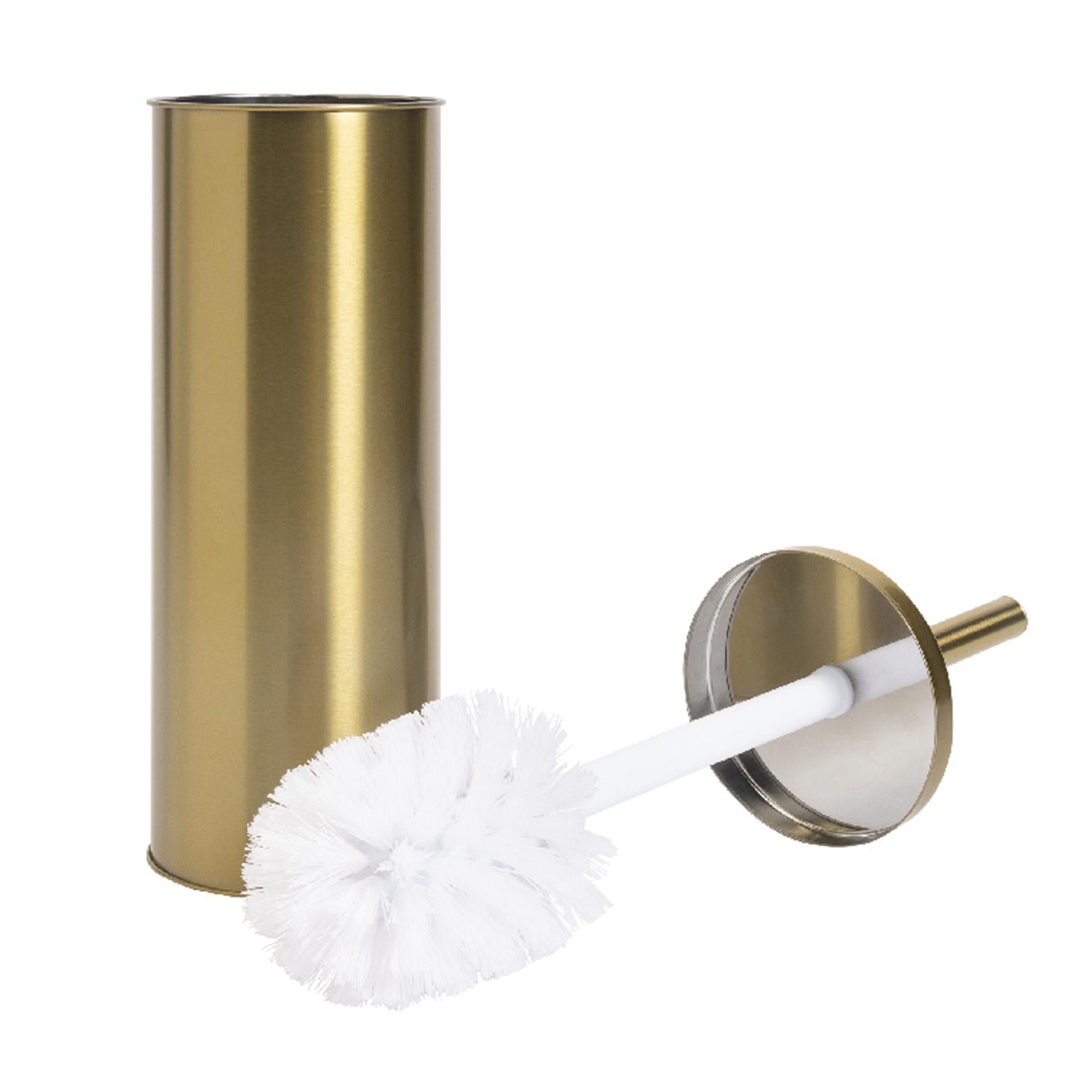 Sainsbury's Home gold toilet brush and holder, UK version