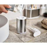 Joseph Joseph Duo Steel Soap Pump Chrome 8.3x8.3x16cm (British brand)