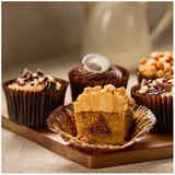Sainsbury's 24 piece chocolate and caramel cupcake selection, imported from the UK