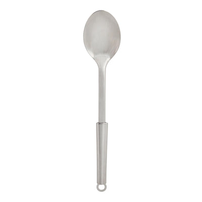 Sainsburys Sainsbury's Home Stainless Steel Solid Spoon 34cm Kitchen Tool- Buy online at McGrocer
