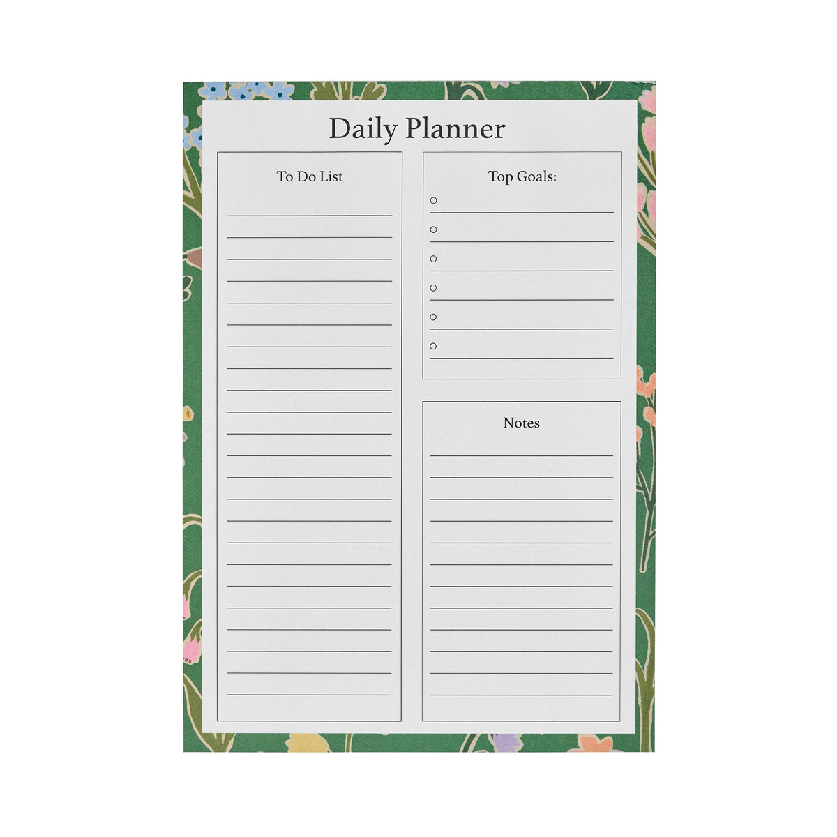 Sainsbury's Floral Daily Planner B5, UK version
