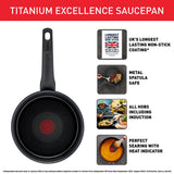 Tefal Titanium Excellence saucepan 20cm (British brand)