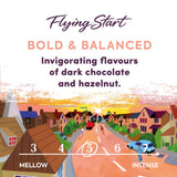 Taylors of Harrogate Flying Start Roast Coffee Beans 700g (British brand)