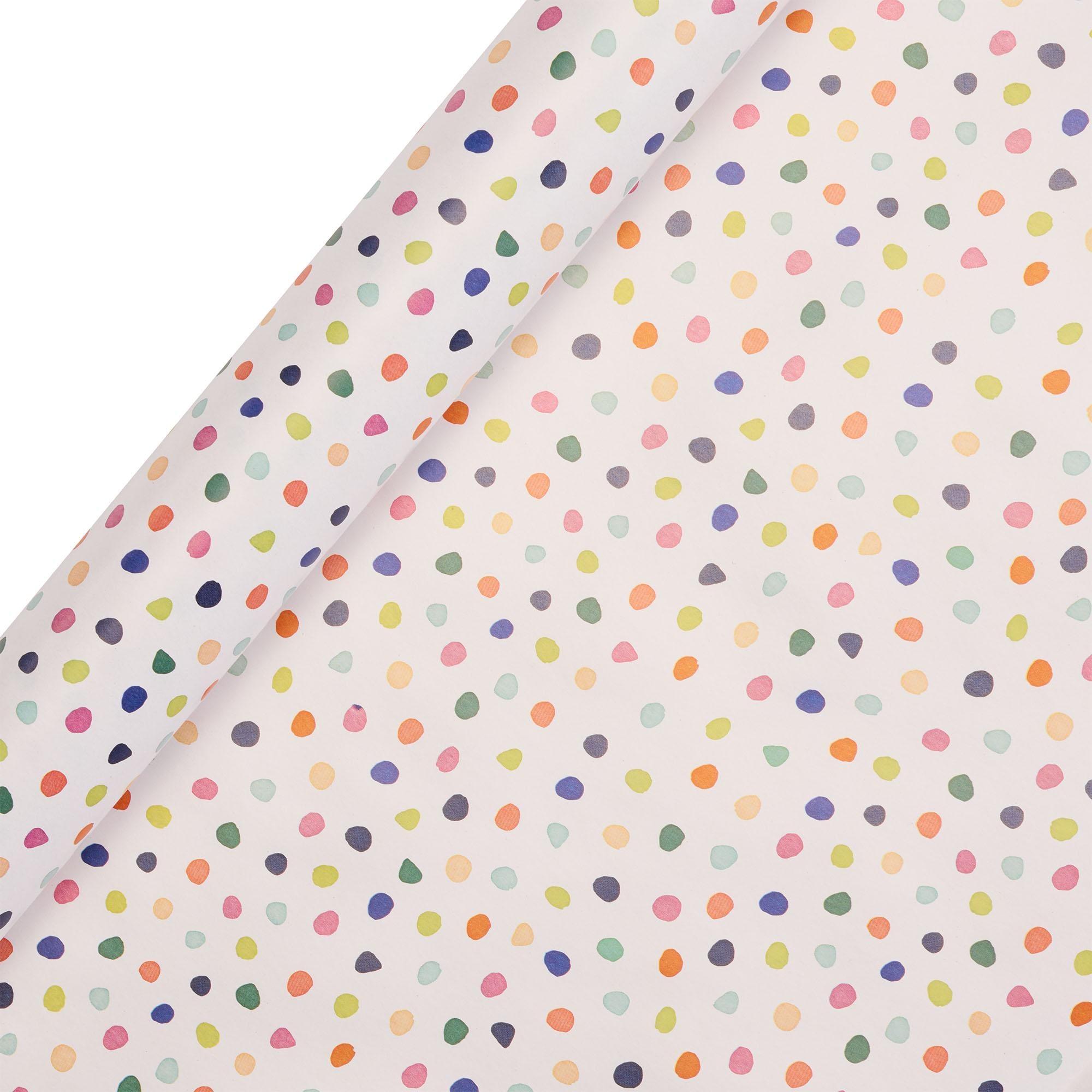 Sainsbury's Brights Spot Birthday Wrapping Paper 3m Roll, imported from the UK