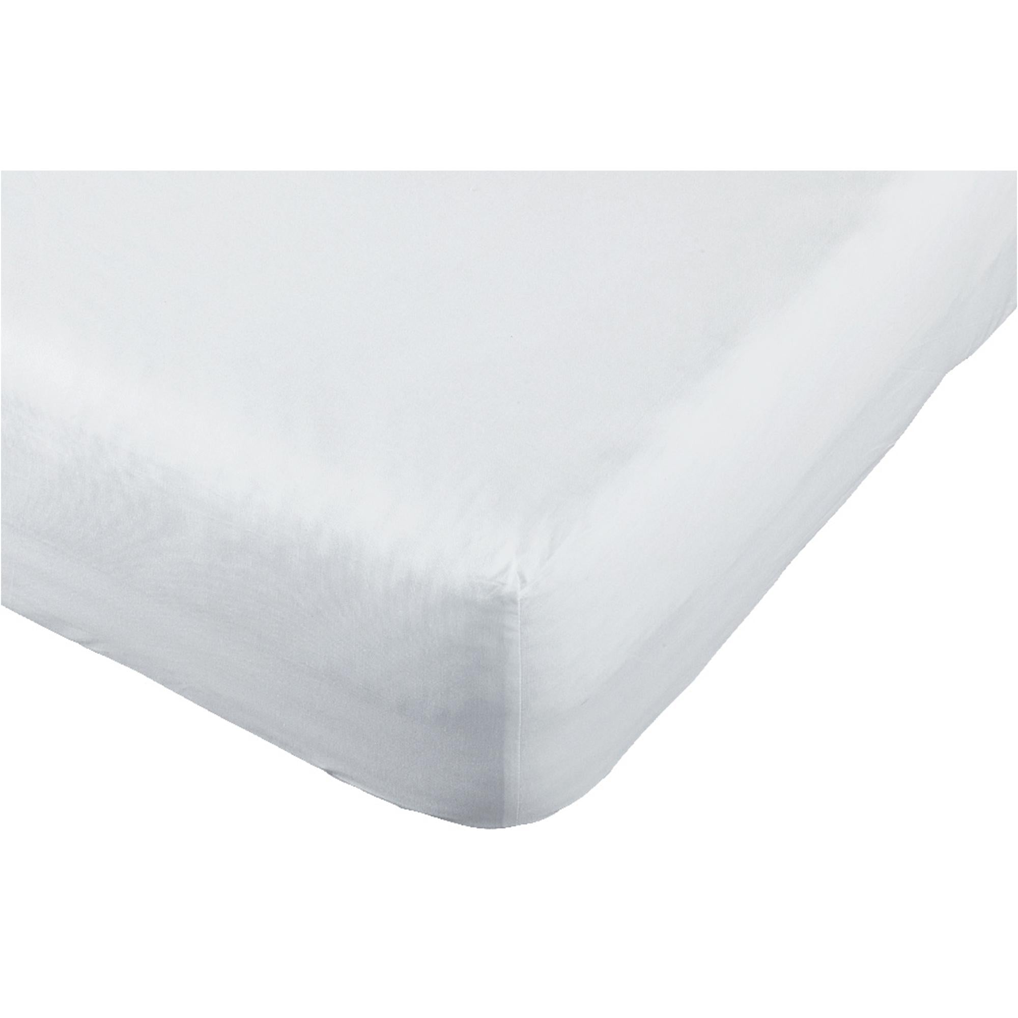 Habitat 200 thread count white fitted sheet UK version