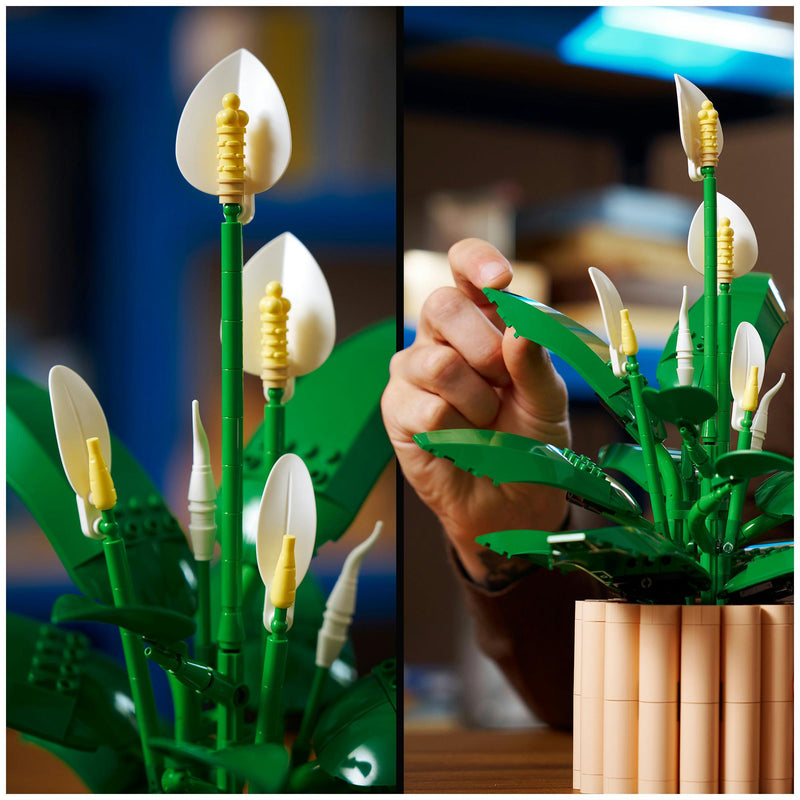 LEGO Botanicals Peace Lily building set 474 pieces, imported from the UK