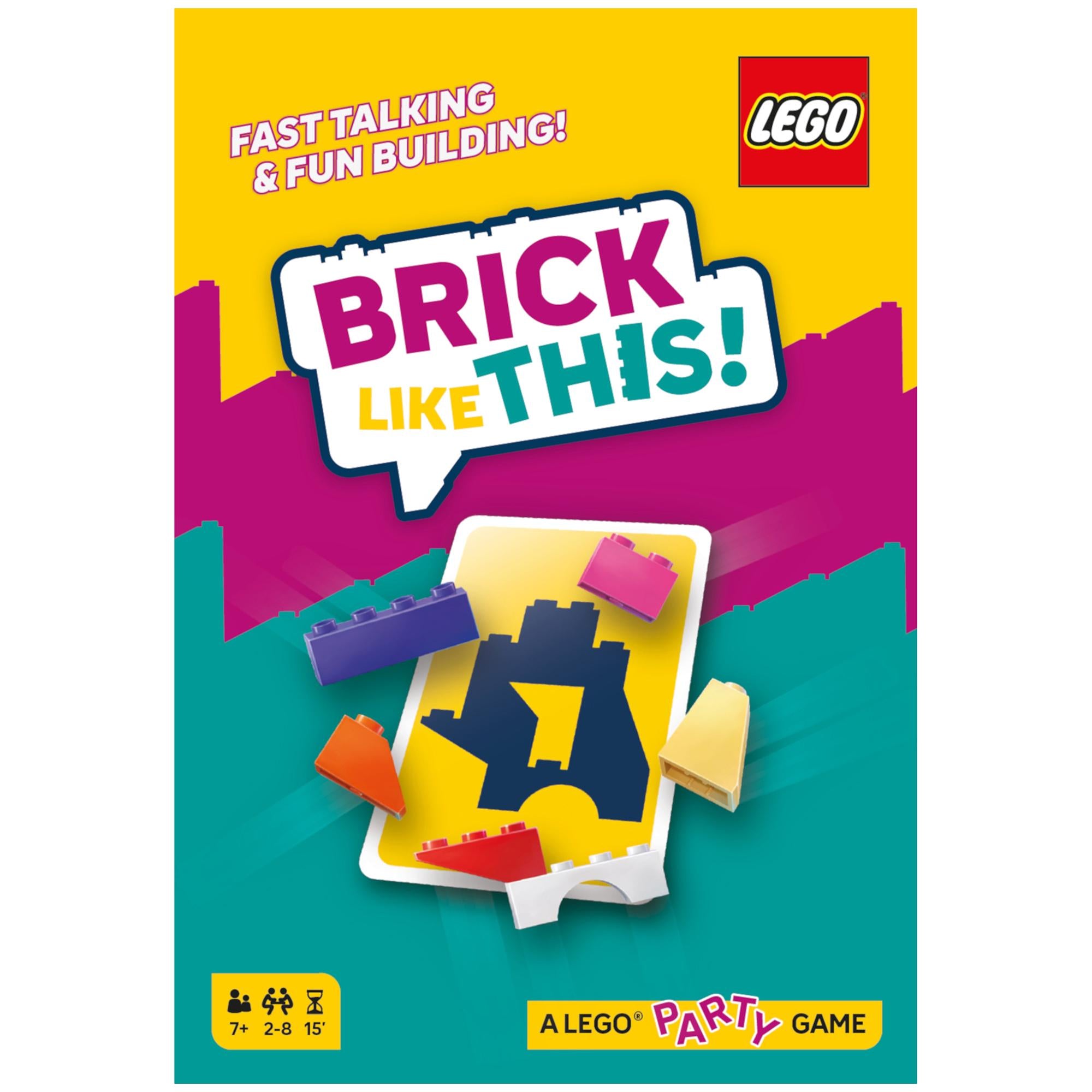 LEGO Brick Like This party game for families - British product