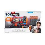 XSHOT Skins Menace Dart Blaster with 8 Foam Darts (British brand)