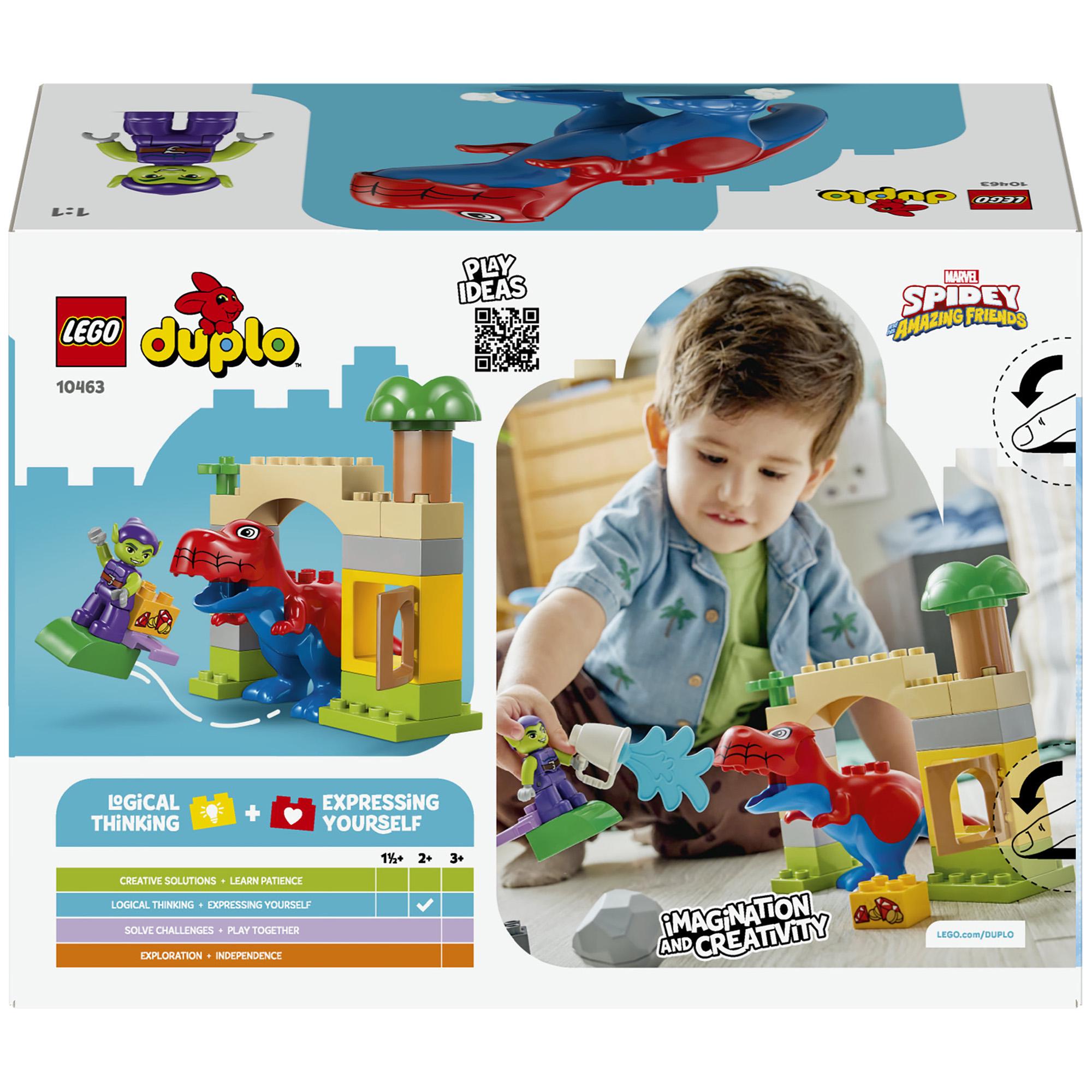 LEGO Duplo Spidey-Rex building toy 10463 (British brand)