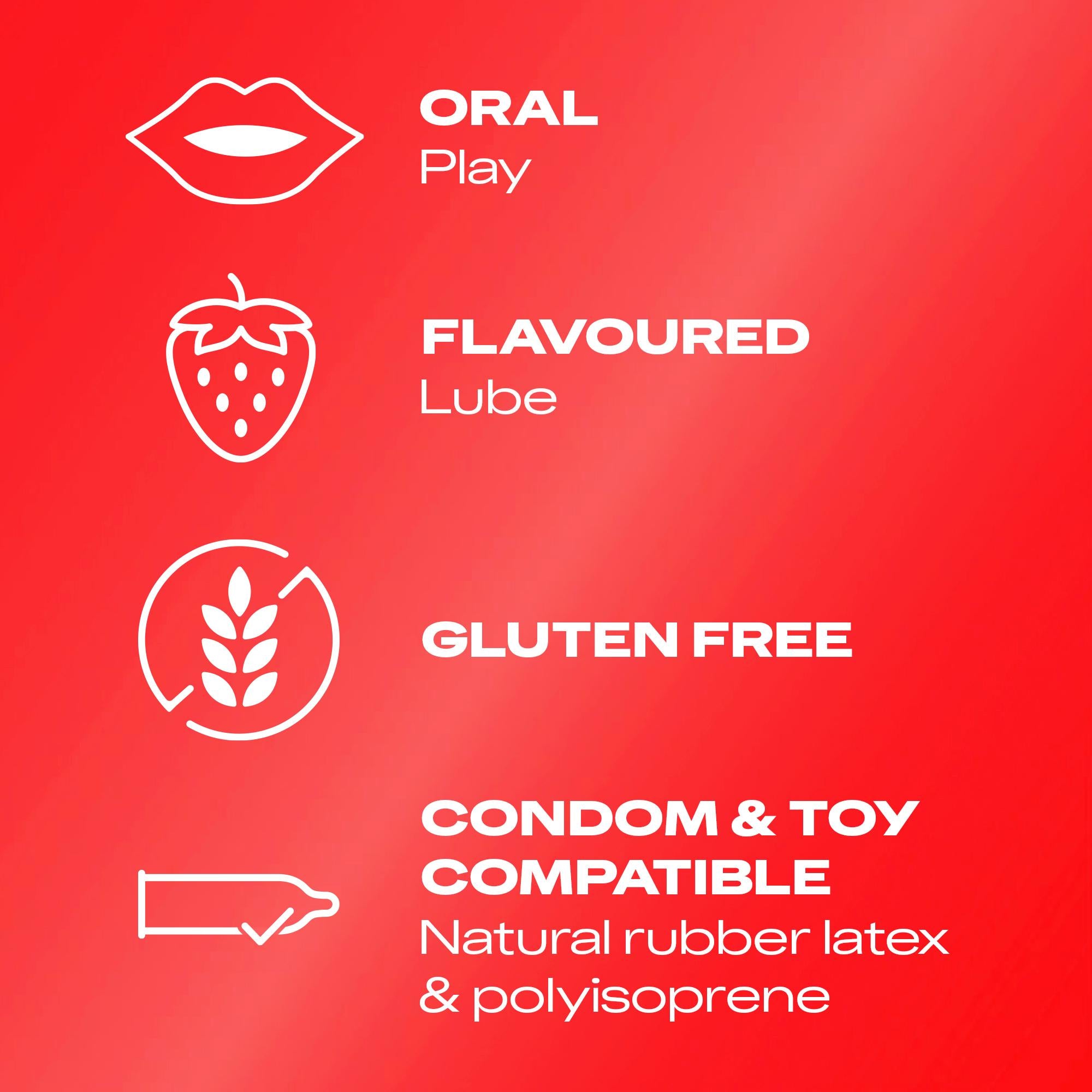 Durex Play strawberry lubricant gel 100ml - British product