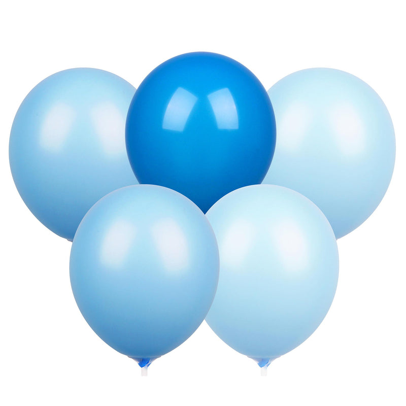 Sainsbury's Blue 10 Pack Balloons 10 Inch (British brand)