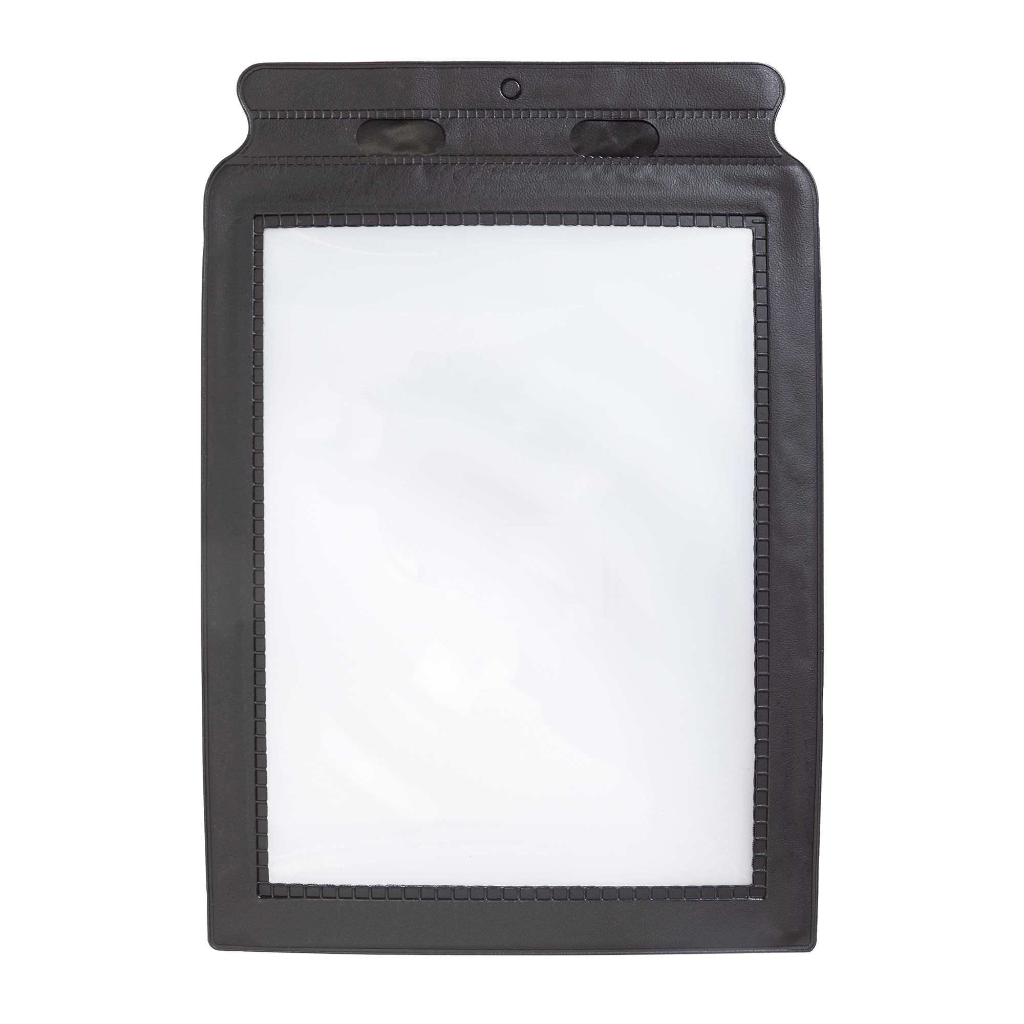 Sainsbury's Home A5 magnifying overlay reading aid (British brand)