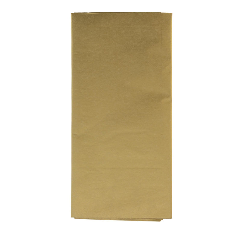 Sainsbury's Home gold tissue paper gift wrap five sheets, imported from the UK