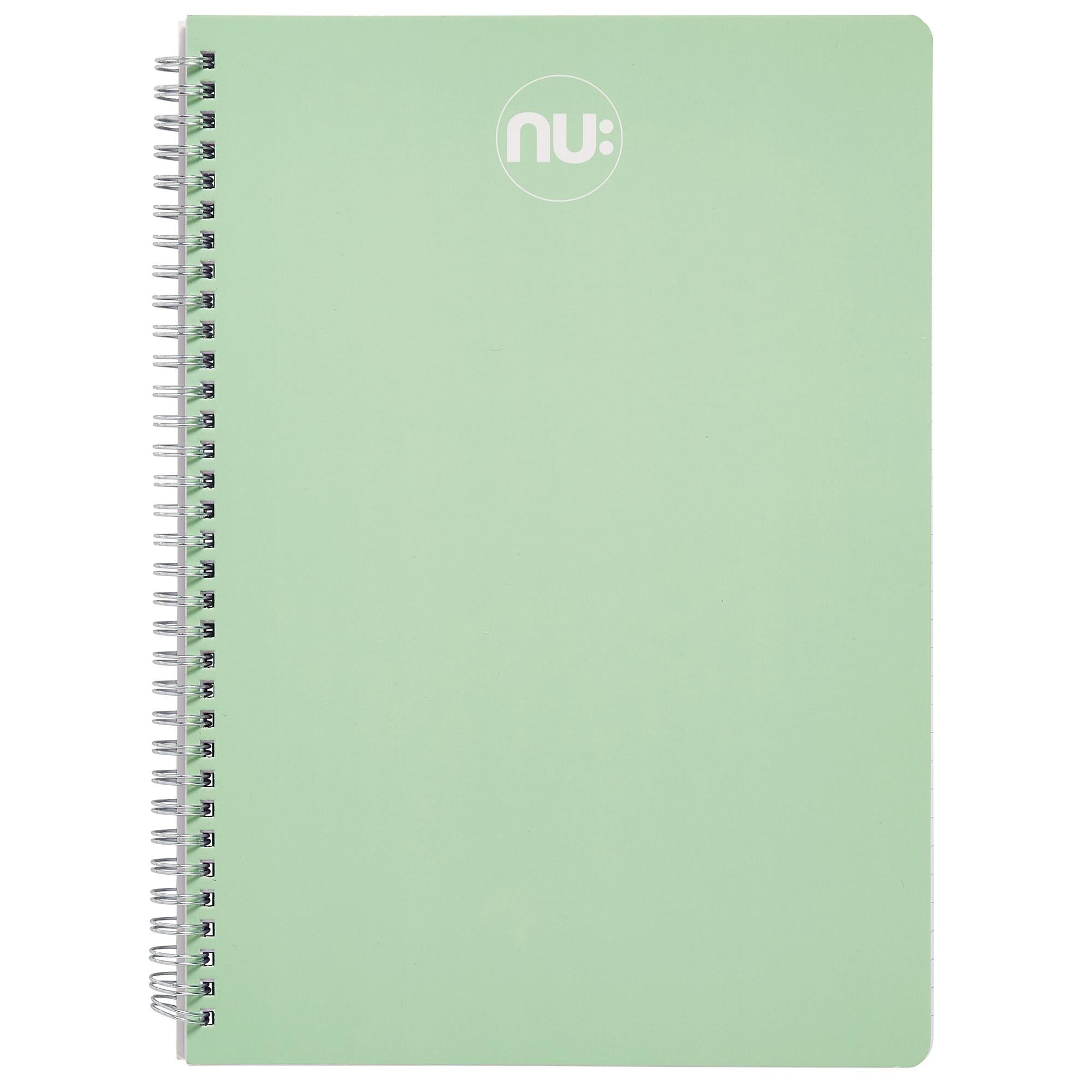 Nu Pastel A5 notebook ruled 150 pages, imported from the UK