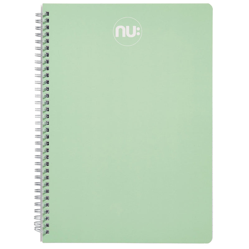 Nu Pastel A5 notebook ruled 150 pages, imported from the UK