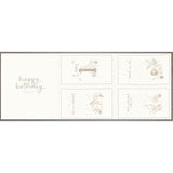 Sainsbury's elephant birthday card 15.9 x 18.4cm (British brand)