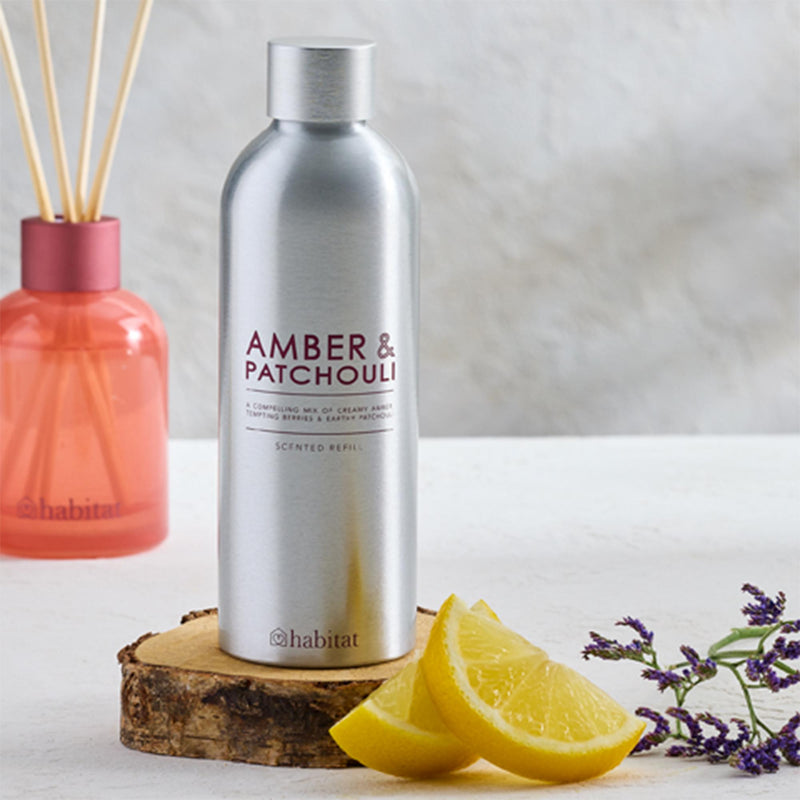 Habitat Scented Diffuser Refill Patchouli and Amber 180ml, UK version