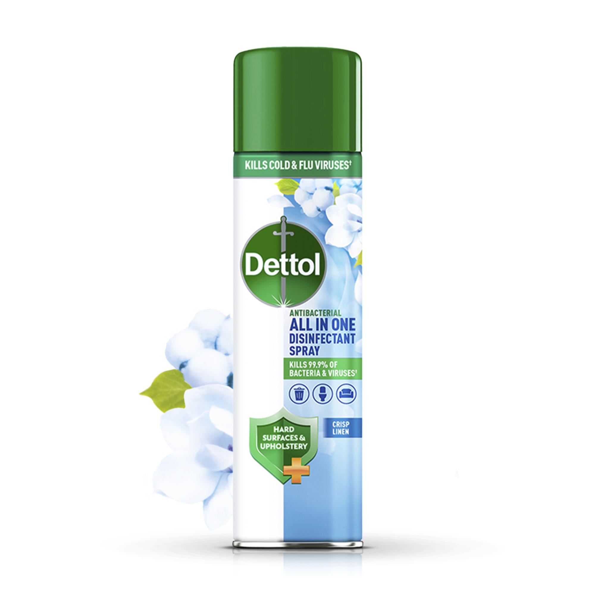 Dettol disinfectant spray Crisp Linen 300ml - British product