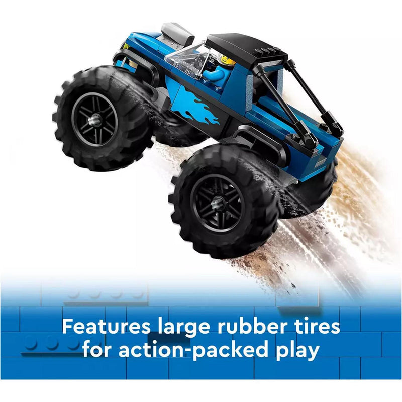LEGO City Blue Monster Truck toy vehicle 60402, UK version