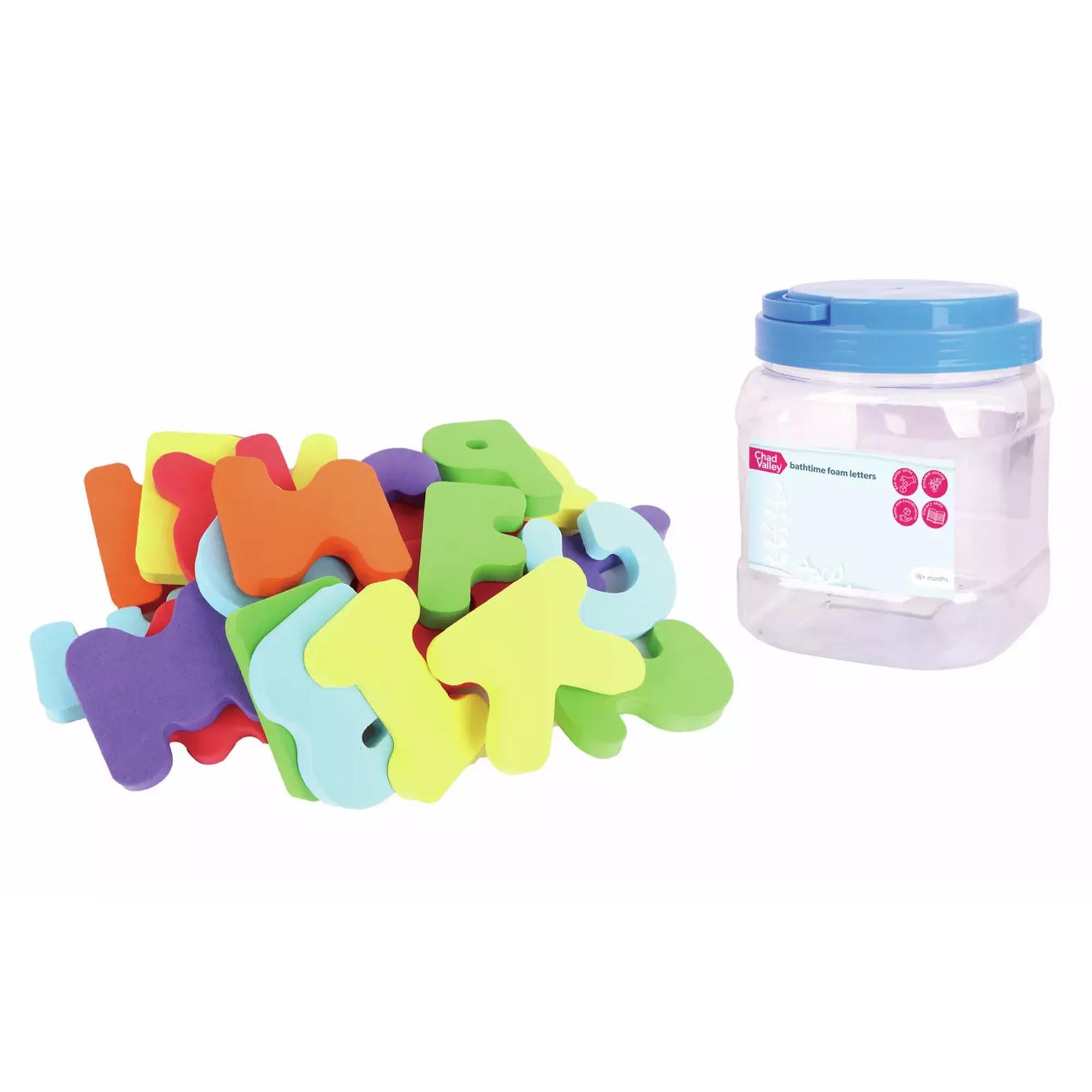 Chad Valley bathtime foam alphabet letters 26-piece, UK version