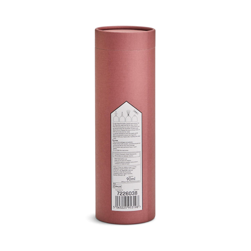 Habitat Reed Diffuser Refill Patchouli & Amber 90ml, UK version